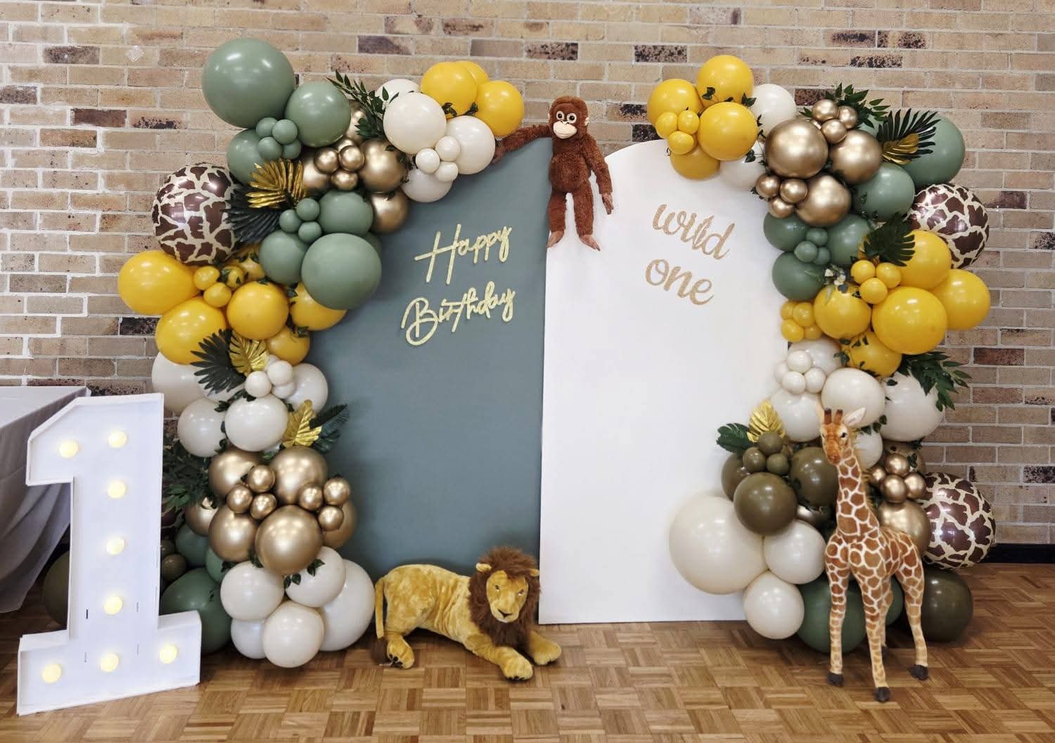 Tayyab's jungle safari stage decoration